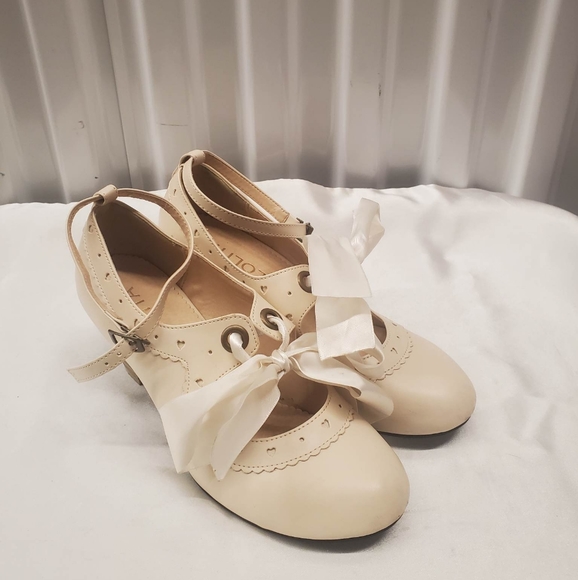 [Sold]Women Lolita Cosplay Shoes Girls - Picture 2 of 10